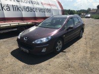 Inzerát Peugeot 407 SW 1,6 HDI 80KW 9HZ vinová barva KKCD