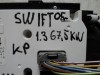 panel na ovládání topení na suzuki swift, 39510-62J40