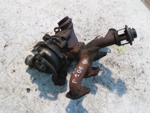 turbo na peugeot 206 2,0hdi, 009DI5032638