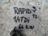 hadice na vodu na škodu rapid 1,4TDI, 6C0121065