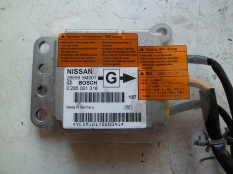 řídící jednotka airbagů na Nissan Almera N16, 285565M301, 0285001316