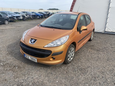 Peugeot 207 1,6HDI 66KW oranžová metalíza díly