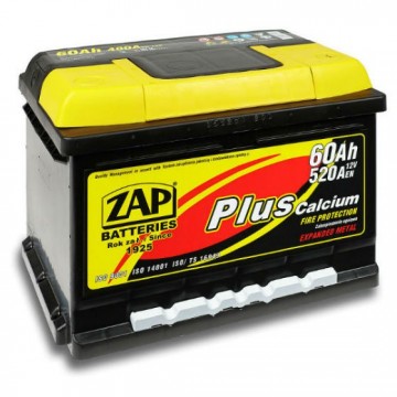 ZAP Batteries Autobaterie ZAP 60Ah, 12V