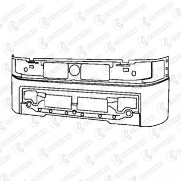 COVIND Horní panel přední masky Volvo FH4