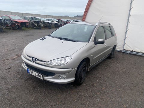 Peugeot 206SW 1,4 BN 55KW KFW prodám díly