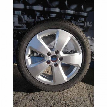 VW Tiguan 5NA rezerva - disk/kolo hliníkové  + pneu 205/50 R17 6Jx17H2 ET48  8V0601025C