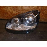 světlomet přední levý - holý xenon VW Golf V 1K0 2004-09 Jetta 06-10  1K6941039 - opravený