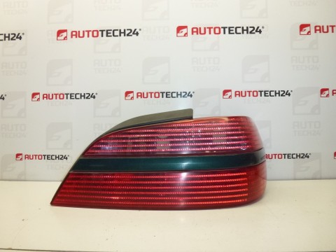 Pravá zadní lampa s lištou PEUGEOT 406 4 dveře 9630364777 6351L5