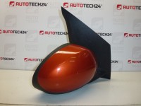 Zrcátko pravé oranžová metalíza CITROEN C1 PEUGEOT 107 87910-0H010 87910-0H011