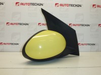 Zrcátko pravé žluté CITROEN C1 PEUGEOT 107 87910-0H010 87910-0H011