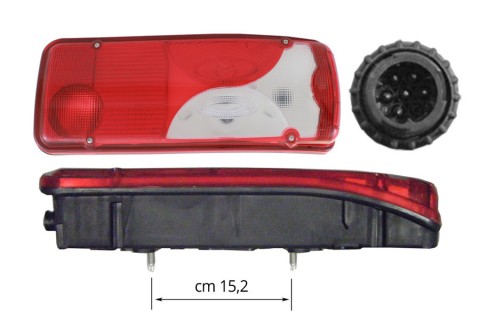 Koncová svítilna Scania, pravá strana