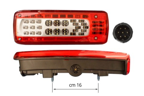 Koncová svítilna Volvo FH4, LED, pravá strana