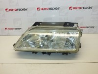 Levá přední lampa světlomet CITROEN XANTIA 89001507 6204R9