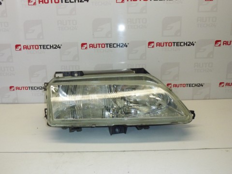 Pravá přední lampa světlomet CITROEN XANTIA 9626854780 6205R9