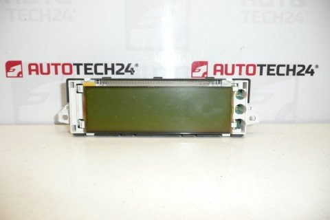 Display rádia počítače CITROEN C4 9660468680