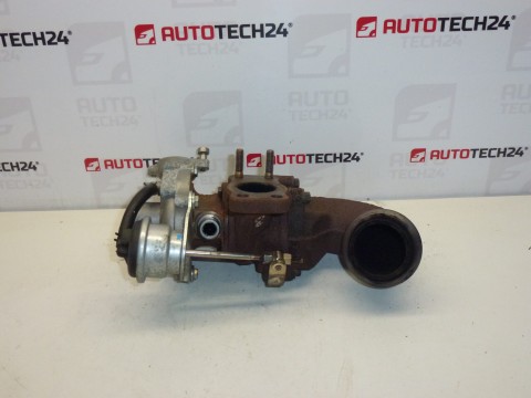 Turbo KK 5435 1014861 CITROEN PEUGEOT 1.4 HDI 0375G9 naj. 42tis km