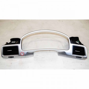 rámeček přístrojů + výdechy ventilace VW Touareg 7P0 lift  7P1819703B  7P1857189B  OUM