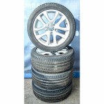 VW Scirocco 1K8 sada kol DONINGTON s pneu 235/45 R17 8Jx17H2 ET41  1K8601025B  8Z8