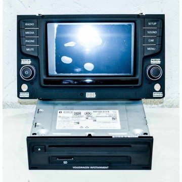 rádio (řídící jednotka a display) VW Passat B8 3G0  3G0919605  3Q0035819B