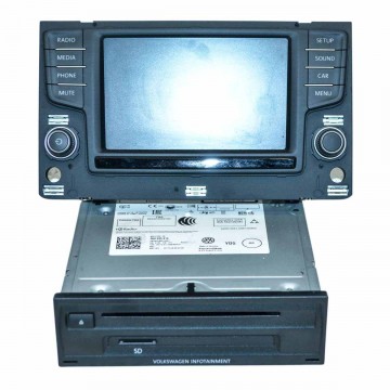 rádio (řídící jednotka a display) VW Passat B8 3G0  3G0919605  3Q0035819