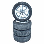 VW Golf VII 5G0 sada kol s pneu 205/55 R16 6,5Jx16H2 ET46  5G0601025BP  8Z8