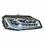 světlomet přední pravý - holý LED MATRIX AUDI A8 4H0 lift  4H0941036 4H0941784 - poškozený