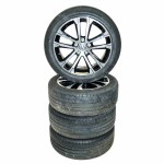 VW Golf VII 5G0 sada kol SINGAPORE s pneu 225/45 R17 7Jx17H2 ET49  5G0601025AK  FZZ