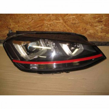 světlomet přední pravý - kompletní xenon LED VW Golf VII 5G0 GTI  5G1941034A