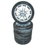 VW Golf VII 5G0 sada kol DIJON s pneu 225/45 R17 7Jx17H2 ET49  5G0601025CH  8Z8