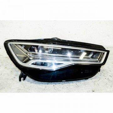 světlomet přední pravý - holý LED MATRIX AUDI A6 4G0 lift 4G0941036 - lehce poškozené sklo