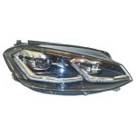 světlomet přední pravý - kompletní FULL LED VW Golf VII 5G0 lift  5G1941082 - lehce poškr.