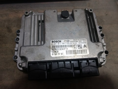 JEDNOTKA MOTORU BOSCH, 0281011561, 9656974780, CITROEN C5, 1,6HDI, 80KW