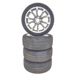 AUDI A5 8T0 lift sada kol s pneu 245/40 R18 8,5Jx18H2 ET29  8T0601025CA  8Z8 - 1x defekt