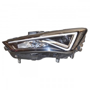 světlomet přední levý - kompletní full LED SEAT Leon Cupra 5FA  5FB941007F/G - poškrábaný